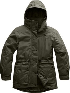 The North Face woman’s Reign on down parka